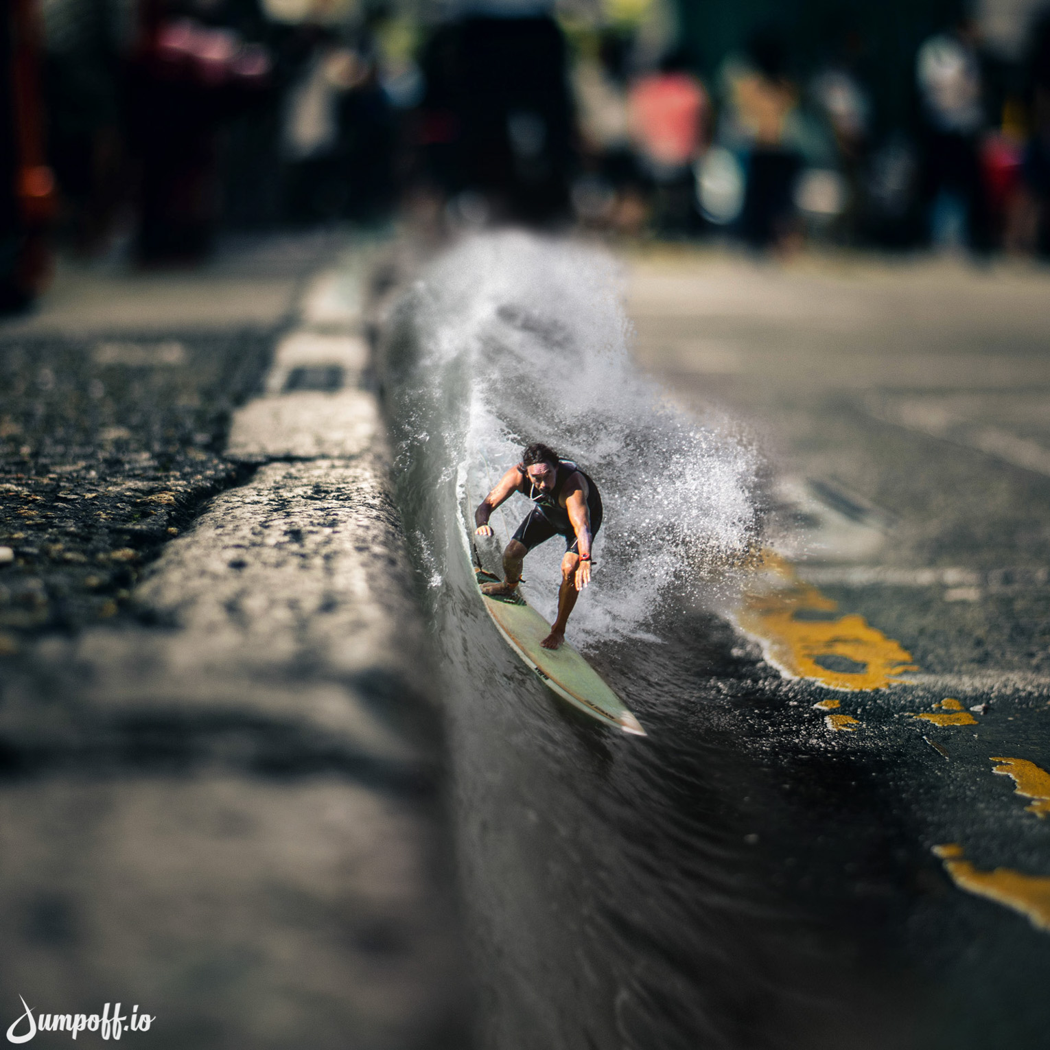 sidewalk surfing