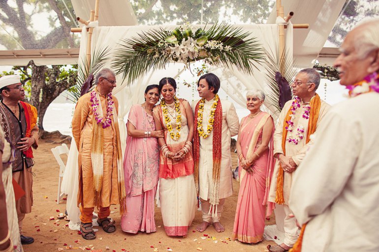 Indian wedding on Maui