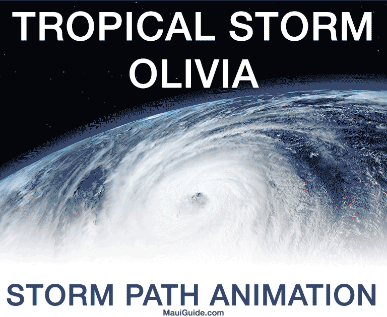 Tropical Storm Olivia animation