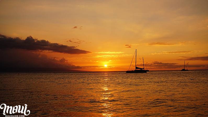 Maui Dinner Cruises Sailboat Sunset