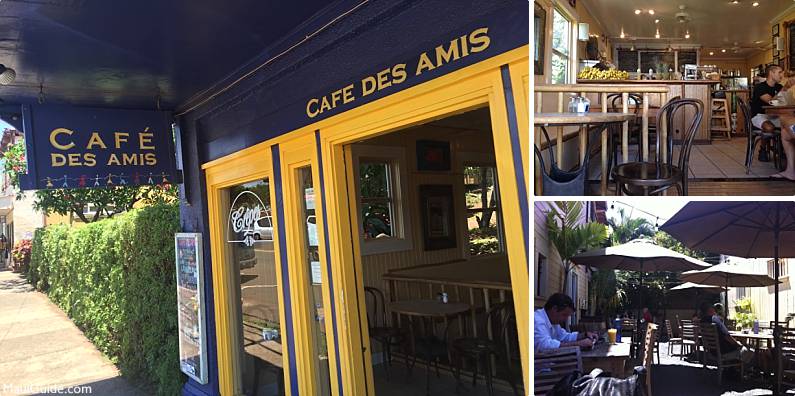 Cafe Des Amis Maui Restaurant