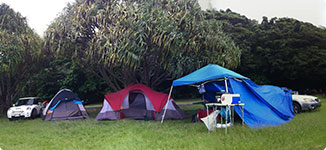 camping in Maui
