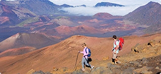Haleakala Crater hiking