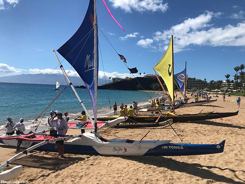 Hawaiian Canoe Festival Launch