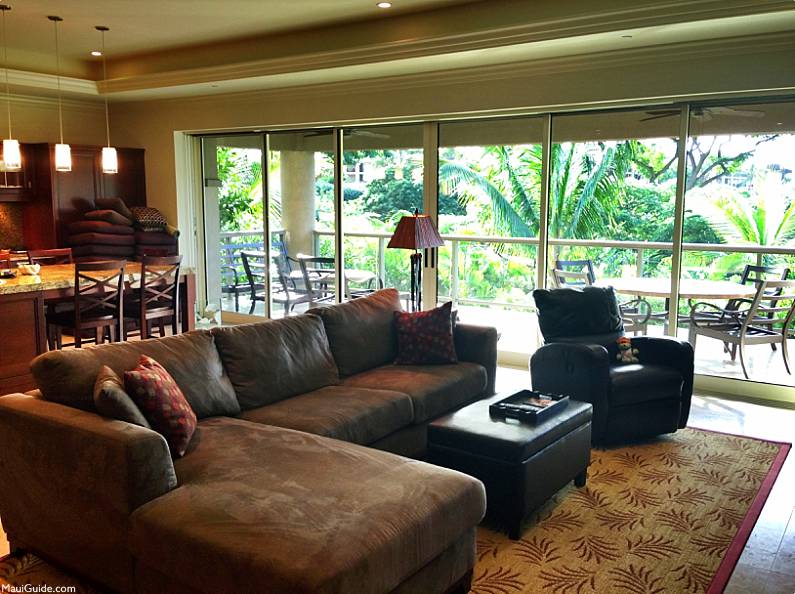 Maui Condos Living Room