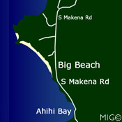 Ahihi Bay Map
