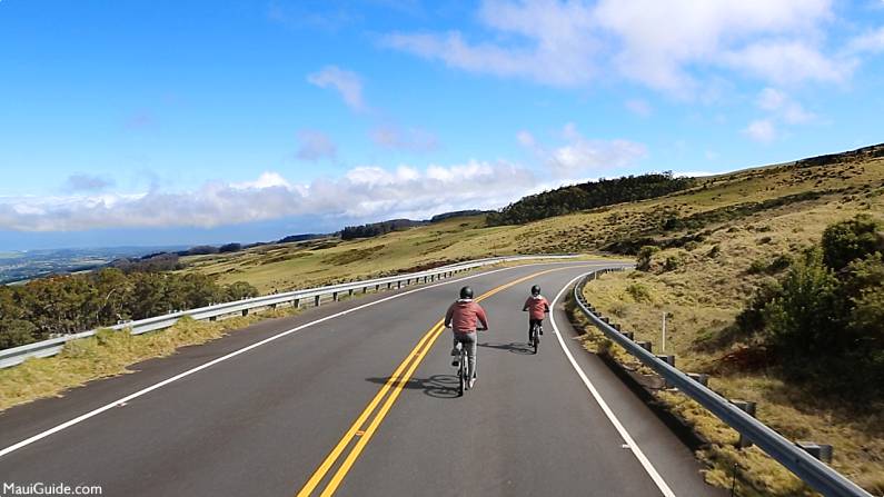 Maui Biking Tours Downhill