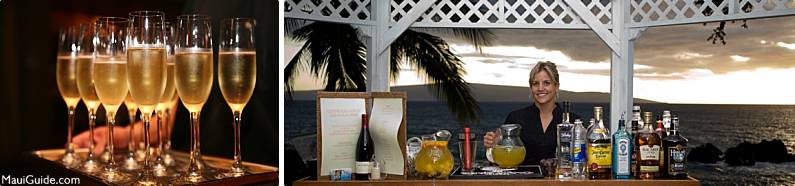 Maui wedding Bar Service