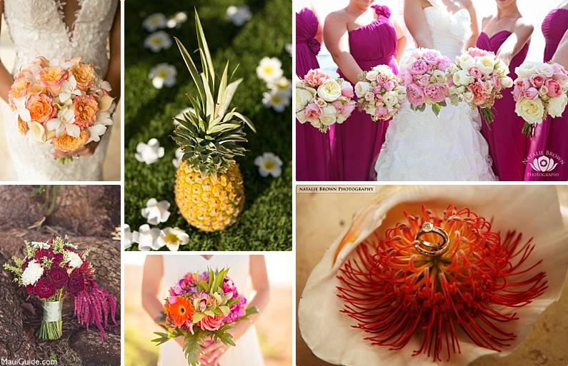Maui Weddings Guide Flowers