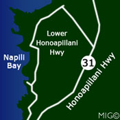 Napili Bay Map