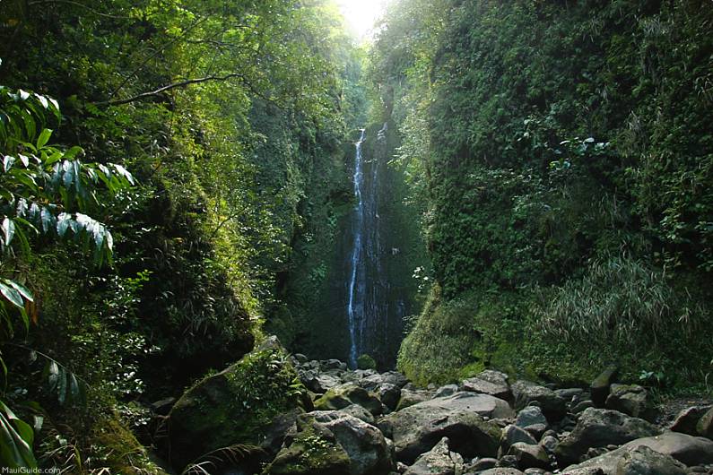 Maui Adventure Activities Waterfall